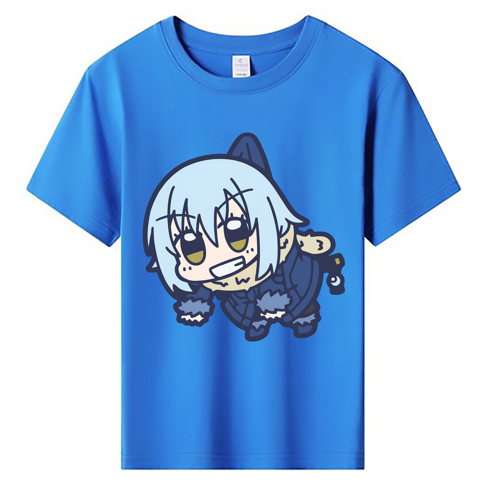 （画像用） 転スラ Regarding Reincarnated to Slime 綿100％キッズTシャツ（フロントプリント）